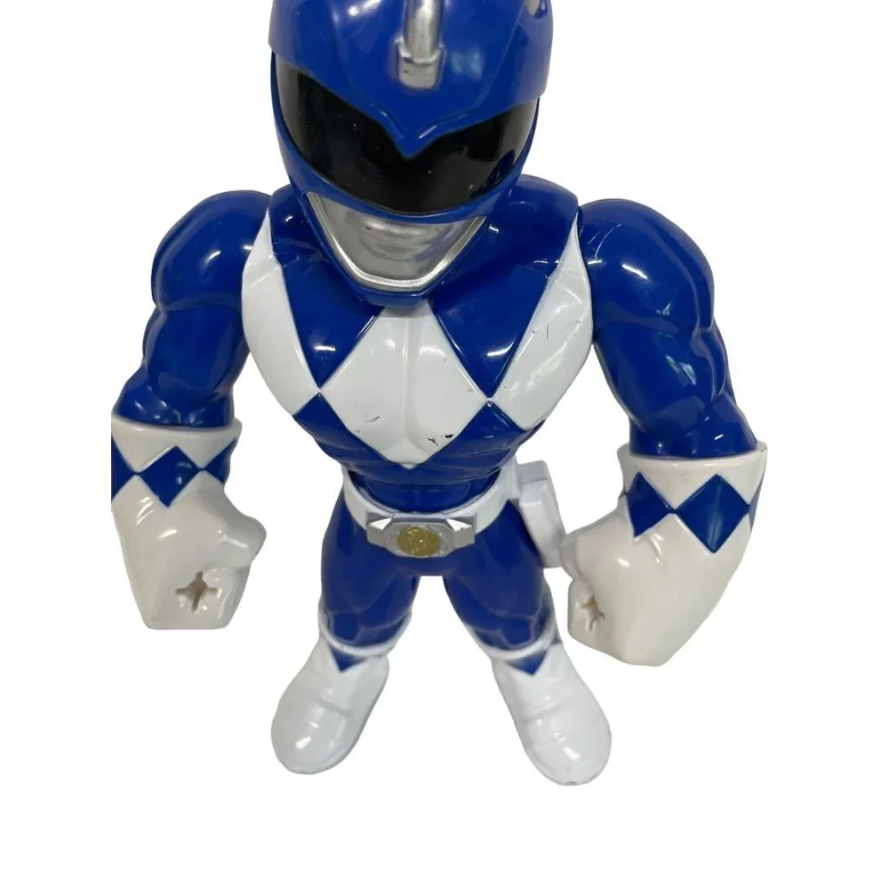 Blue Power Ranger Mega Mighties Heroes Figure Mighty Morphin‎ MMPR Billy 11
